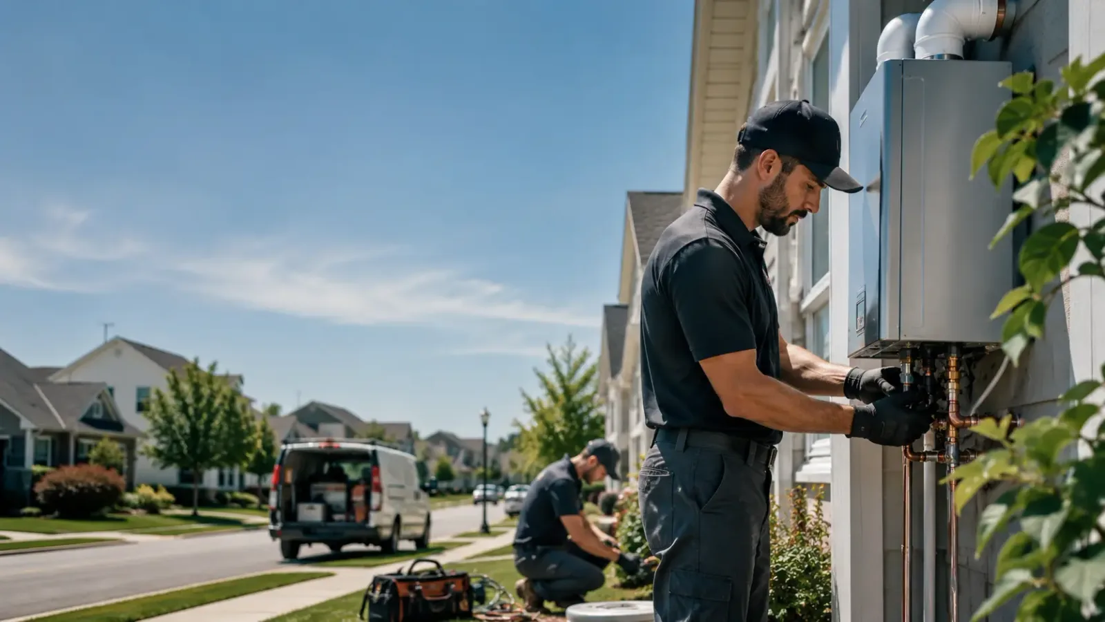 Tankless Water Heater Installation in Riesel, TX